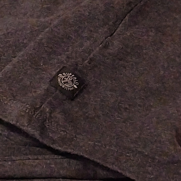 Buffalo David Bitton Body Fit-shirt Dark Grey sz XL - Picture 4 of 6